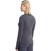 image:imageCherokee Infinity Long Sleeve Underscrubs for Women Round Neck TopPewter