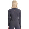 image:imageCherokee Infinity Long Sleeve Underscrubs for Women Round Neck TopPewter