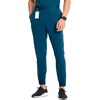 image:imageCherokee Infinity Mens Mid Rise Jogger Scrub Pants with 4 PocketsCaribbean Blue