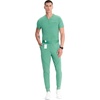image:imageCherokee Infinity Mens Mid Rise Jogger Scrub Pants with 4 PocketsMatcha Latte