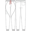 image:imageCherokee Infinity Mens Mid Rise Jogger Scrub Pants with 4 PocketsNavy
