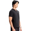 image:imageCherokee Infinity Mens Scrubs Top V Neck Partial Zip with 2 PocketsBlack