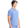image:imageCherokee Infinity Mens Scrubs Top V Neck Partial Zip with 2 PocketsCiel