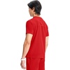 image:imageCherokee Infinity Mens Scrubs Top V Neck Partial Zip with 2 PocketsFire Bird