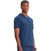 image:imageCherokee Infinity Mens Scrubs Top V Neck Partial Zip with 2 PocketsNavy