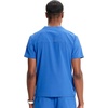 image:imageCherokee Infinity Mens Scrubs Top V Neck Partial Zip with 2 PocketsRoyal