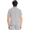 image:imageCherokee Infinity Mens Scrubs Top V Neck Partial Zip with 2 PocketsVapor