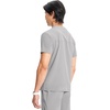 image:imageCherokee Infinity Mens Scrubs Top V Neck Partial Zip with 2 PocketsVapor