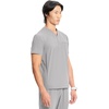 image:imageCherokee Infinity Mens Scrubs Top V Neck Partial Zip with 2 PocketsVapor