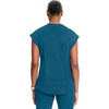 image:imageCherokee Infinity Scrub Tops Women Mock Neck Dolman Sleeves Nurse ShirtCaribbean Blue