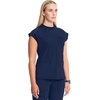 image:imageCherokee Infinity Scrub Tops Women Mock Neck Dolman Sleeves Nurse ShirtNavy
