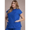 image:imageCherokee Infinity Scrub Tops Women Mock Neck Dolman Sleeves Nurse ShirtRoyal