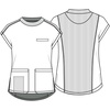 image:imageCherokee Infinity Scrub Tops Women Mock Neck Dolman Sleeves Nurse ShirtWine