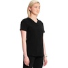 image:imageCherokee Infinity Scrub Tops Women VNeck Slim Fit 2 Pocket 360 StretchBlack