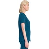image:imageCherokee Infinity Scrub Tops Women VNeck Slim Fit 2 Pocket 360 StretchCaribbean Blue