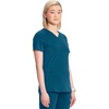image:imageCherokee Infinity Scrub Tops Women VNeck Slim Fit 2 Pocket 360 StretchCaribbean Blue
