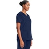 image:imageCherokee Infinity Scrub Tops Women VNeck Slim Fit 2 Pocket 360 StretchNavy