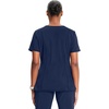 image:imageCherokee Infinity Scrub Tops Women VNeck Slim Fit 2 Pocket 360 StretchNavy