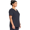 image:imageCherokee Infinity Scrub Tops Women VNeck Slim Fit 2 Pocket 360 StretchPewter