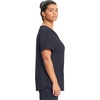 image:imageCherokee Infinity Scrub Tops Women VNeck Slim Fit 2 Pocket 360 StretchPewter