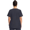 image:imageCherokee Infinity Scrub Tops Women VNeck Slim Fit 2 Pocket 360 StretchPewter