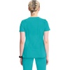 image:imageCherokee Infinity Scrub Tops Women VNeck Slim Fit 2 Pocket 360 StretchTeal Blue
