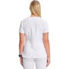 image:imageCherokee Infinity Scrub Tops Women VNeck Slim Fit 2 Pocket 360 StretchWhite