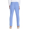 image:imageCherokee Infinity Straight Leg Mens Scrub Pants Zip Fly 6 PocketsCiel