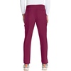 image:imageCherokee Infinity Straight Leg Mens Scrub Pants Zip Fly 6 PocketsWine