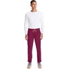 image:imageCherokee Infinity Straight Leg Mens Scrub Pants Zip Fly 6 PocketsWine