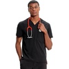 image:imageCherokee Infinity V Neck Mens Scrub Top 1 Pocket Classic FitBlack