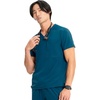 image:imageCherokee Infinity V Neck Mens Scrub Top 1 Pocket Classic FitCaribbean Blue