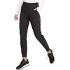 image:imageCherokee Infinity Womens Mid Rise Jogger Scrub Pants RibKnit Waist 6 Pockets 360 Stretch MoistureWicking  CK080ABlack