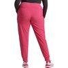 image:imageCherokee Infinity Womens Mid Rise Jogger Scrub Pants RibKnit Waist 6 Pockets 360 Stretch MoistureWicking  CK080ACarmine Pink