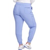 image:imageCherokee Infinity Womens Mid Rise Jogger Scrub Pants RibKnit Waist 6 Pockets 360 Stretch MoistureWicking  CK080ACiel