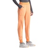 image:imageCherokee Infinity Womens Mid Rise Jogger Scrub Pants RibKnit Waist 6 Pockets 360 Stretch MoistureWicking  CK080APeach Linen