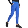 image:imageCherokee Infinity Womens Mid Rise Jogger Scrub Pants RibKnit Waist 6 Pockets 360 Stretch MoistureWicking  CK080ARoyal