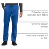 image:imageCherokee Revolution Unisex Scrub Pants for Men amp Women Tapered LegRoyal