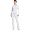 image:imageCherokee Revolution Unisex Scrub Pants for Men amp Women Tapered LegWhite
