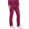 image:imageCherokee Revolution Unisex Scrub Pants for Men amp Women Tapered LegWine
