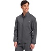 image:imageCherokee WW Revolution Scrub Jacket Men Zip Front Nurse Jacket 5 PocketsPewter