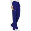 image:imageCherokee WW Revolution Scrub Pants for Women Mid Rise Flare Pant 5 PocketsGalaxy Blue