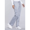 image:imageCherokee WW Revolution Scrub Pants for Women Mid Rise Flare Pant 5 PocketsGrey