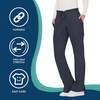 image:imageCherokee WW Revolution Scrub Pants for Women Mid Rise Flare Pant 5 PocketsPewter