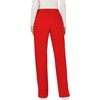 image:imageCherokee WW Revolution Scrub Pants for Women Mid Rise Flare Pant 5 PocketsRed