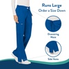 image:imageCherokee WW Revolution Scrub Pants for Women Mid Rise Flare Pant 5 PocketsRoyal