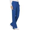image:imageCherokee WW Revolution Scrub Pants for Women Mid Rise Flare Pant 5 PocketsRoyal