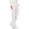 image:imageCherokee WW Revolution Scrub Pants for Women Mid Rise Flare Pant 5 PocketsWhite