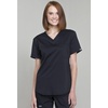 image:imageCherokee WW Revolution Scrub Tops Women V Neck Tuckable Shirt 1 PocketBlack