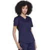 image:imageCherokee WW Revolution Scrub Tops Women V Neck Tuckable Shirt 1 PocketNavy